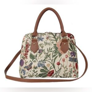 NWT! Signare “Morning Garden” Tapestry Handbag
